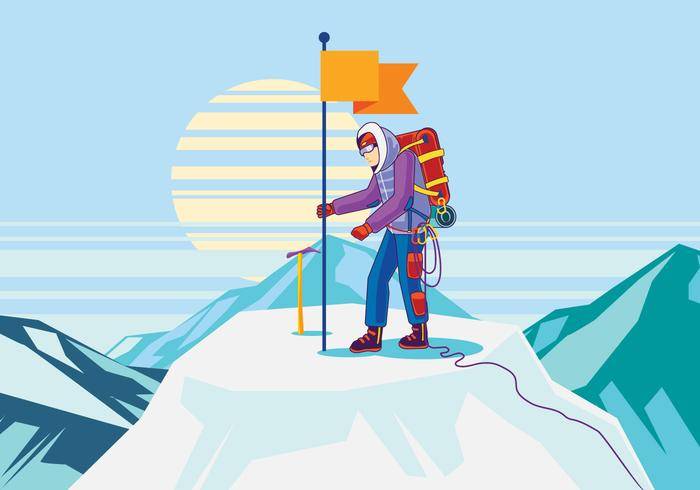 登顶山顶