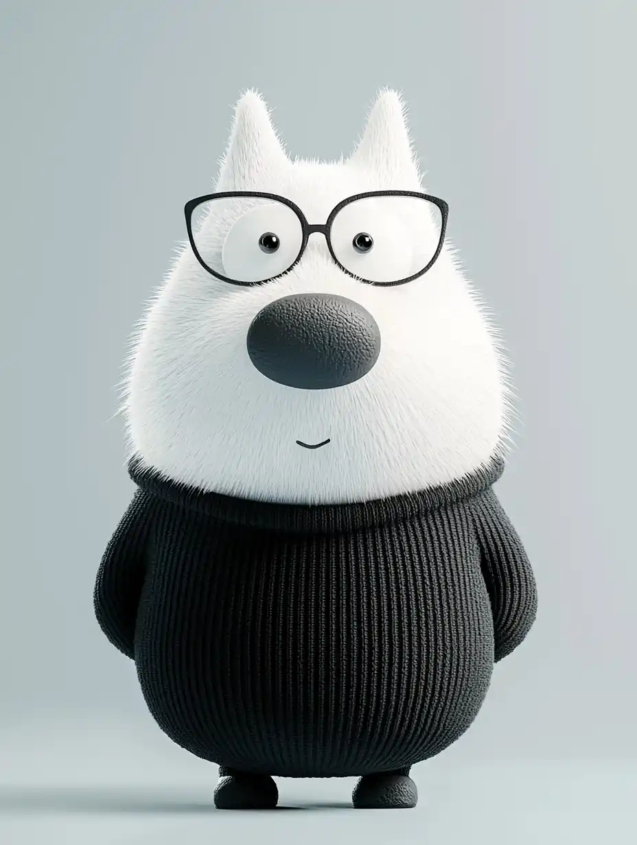 Cartoon Bull Terrier Playfulness Midjourney 提示词生成效果