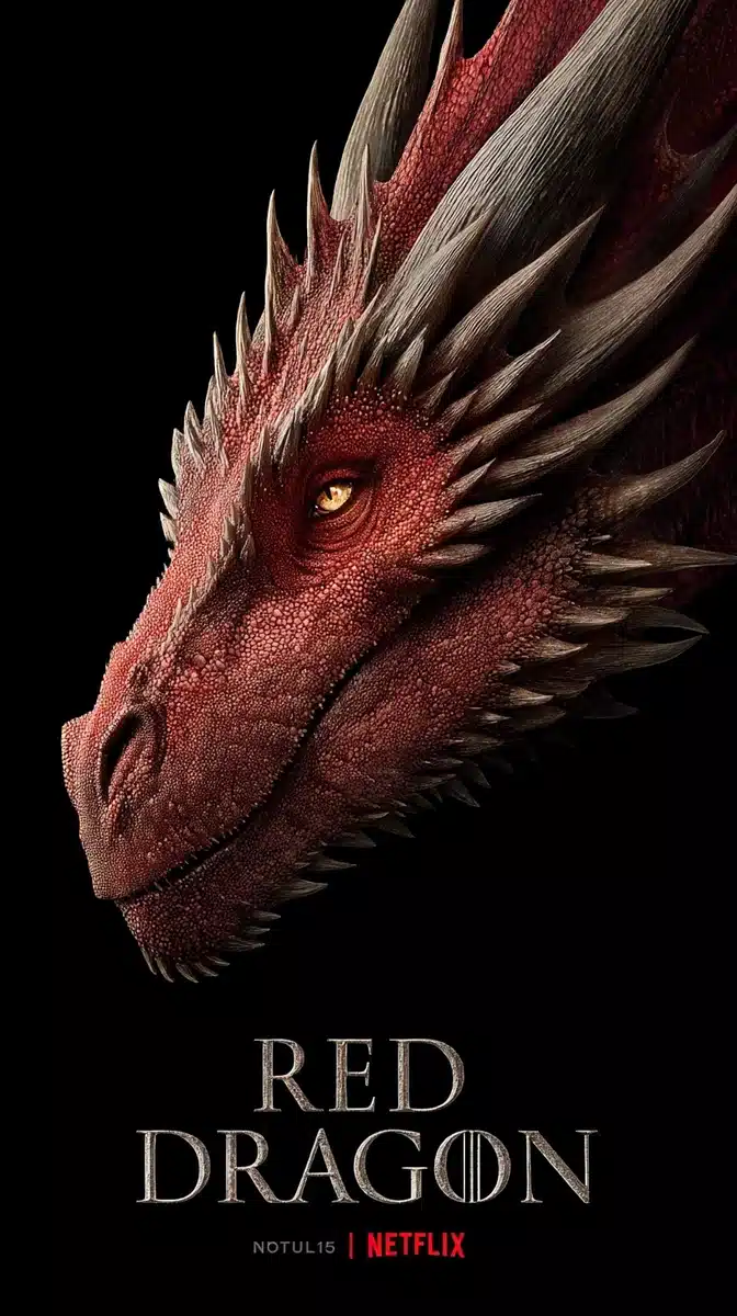Dragon Portrait Movie Poster Midjourney提示词