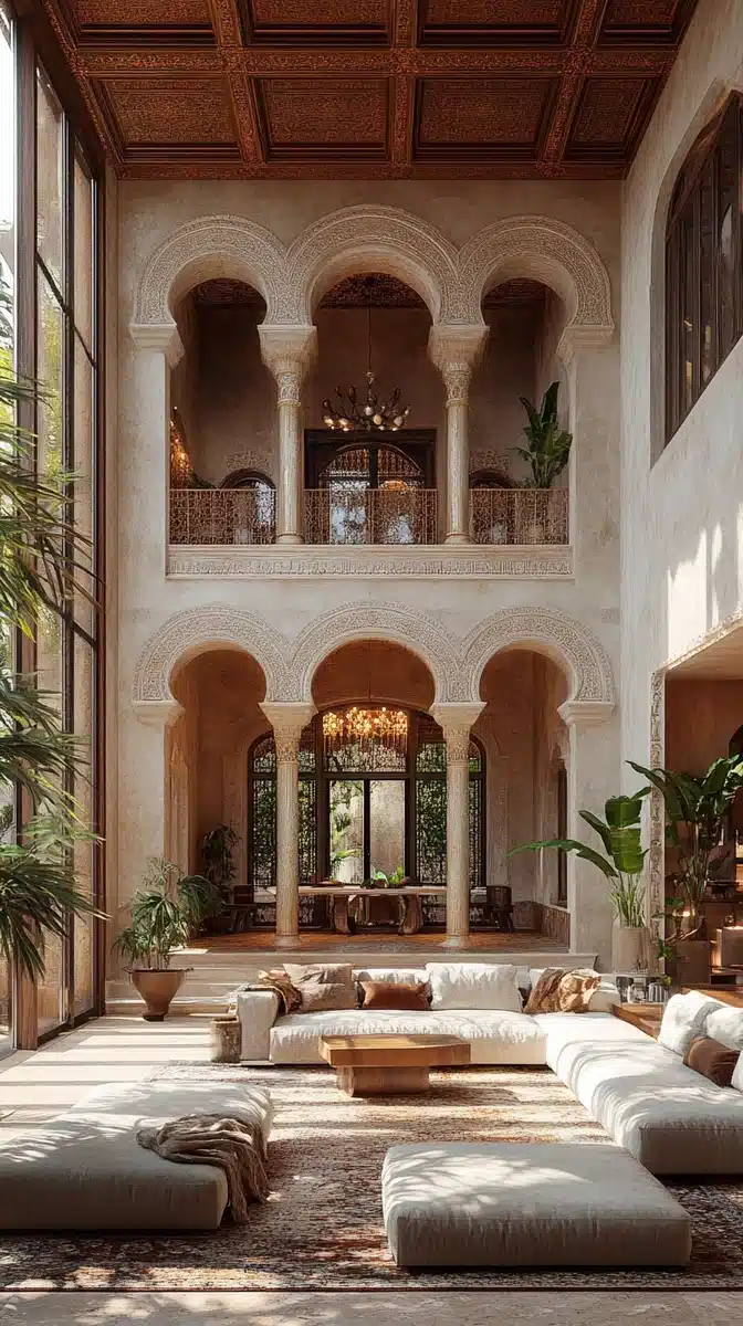 Modern Alhambra Interior Design Midjourney提示词