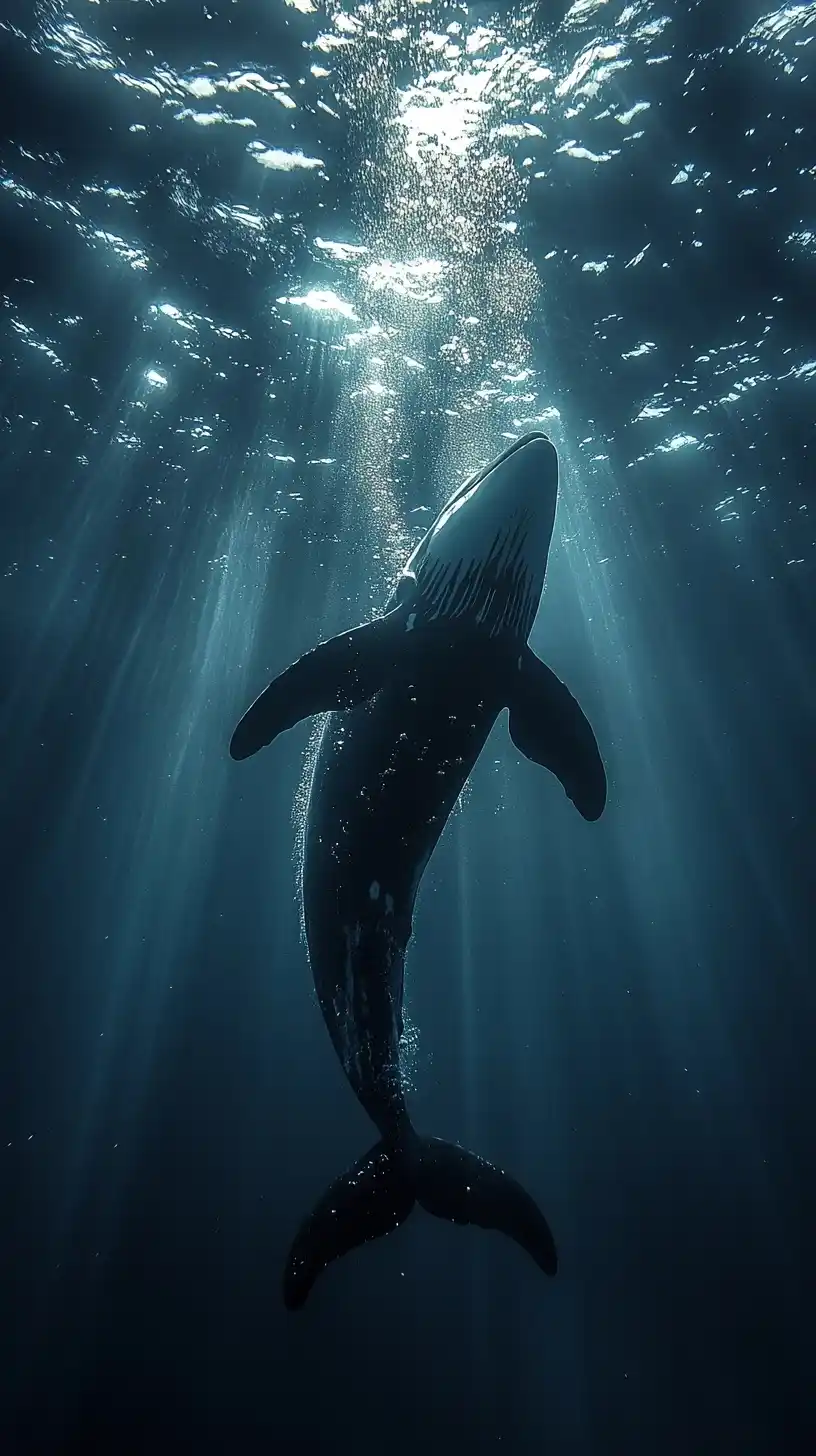 Minimalistic Underwater Sea World Midjourney提示词