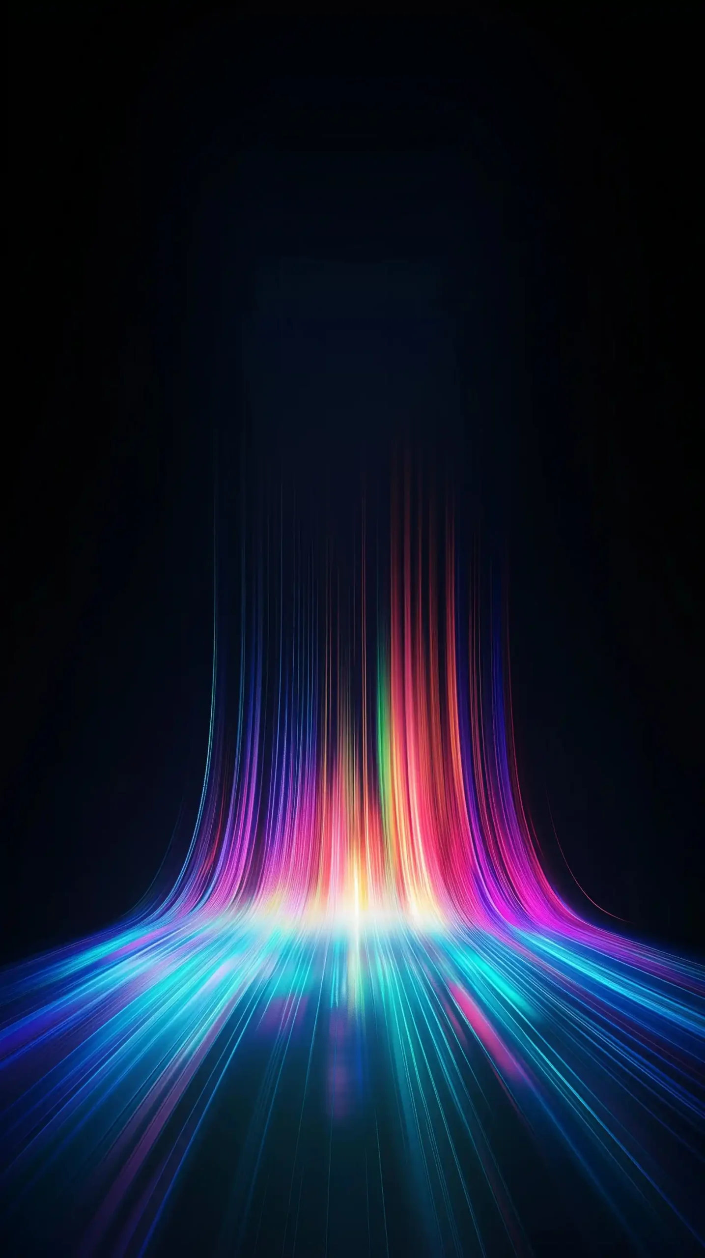 Dynamic Light Gradient Photography Midjourney提示词