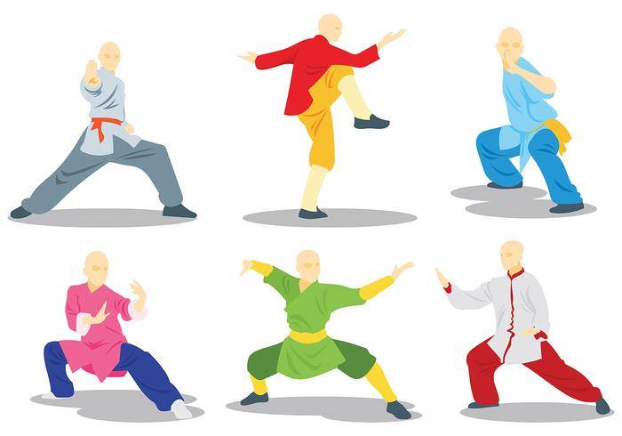 免费武术图标矢量