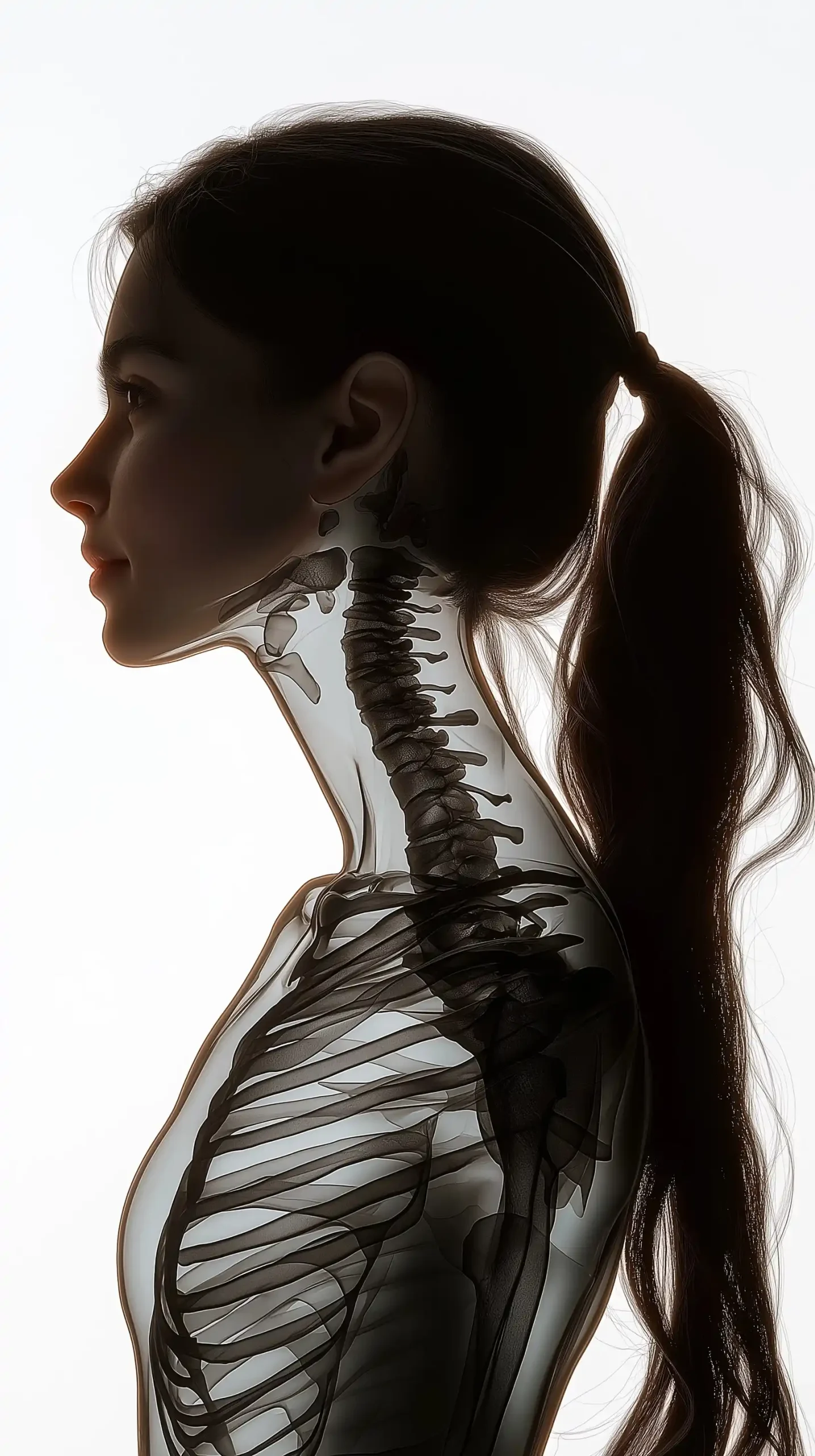 Skeletal Profile in Photorealism Midjourney提示词