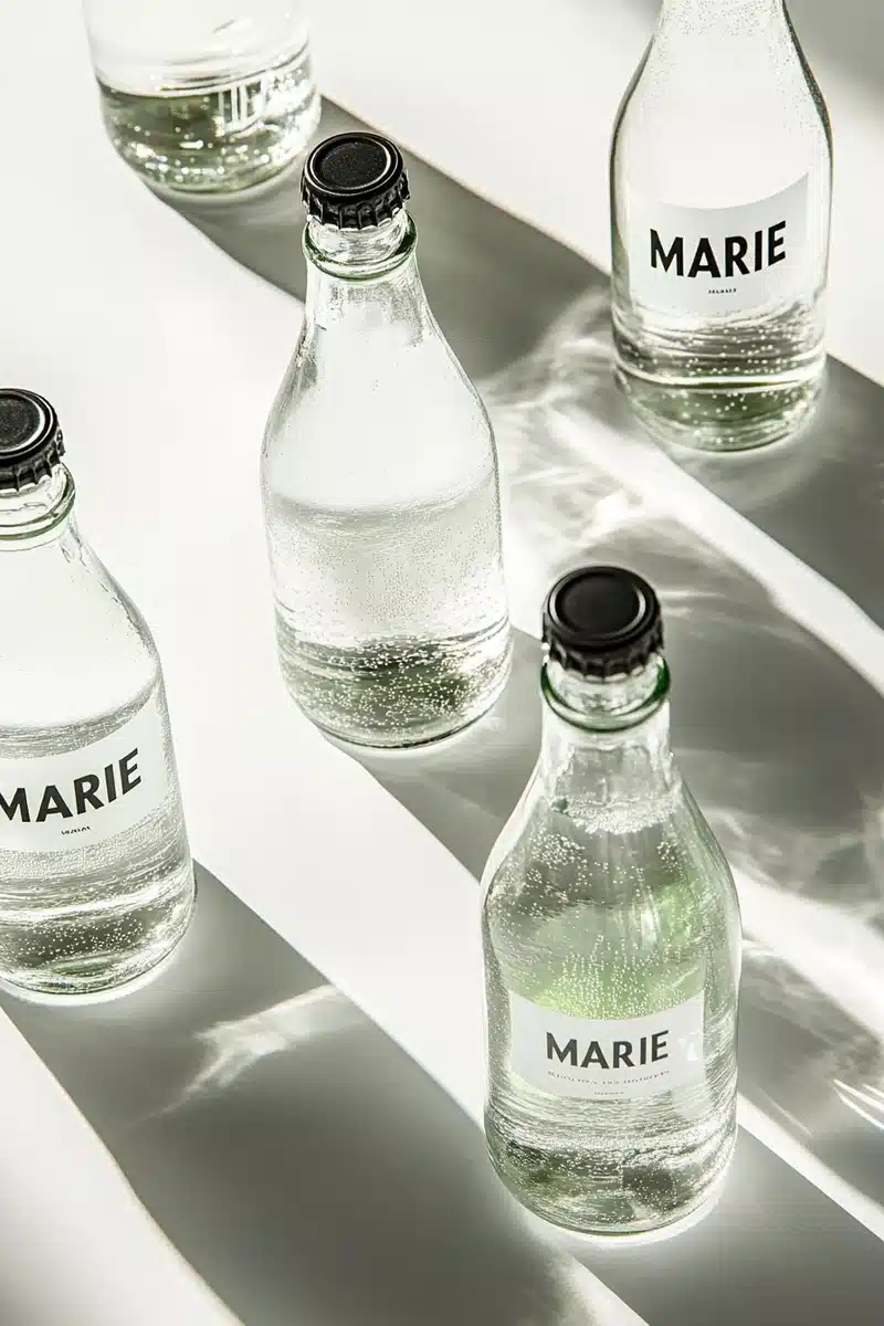 Hyper-Realistic Sparkling Water Midjourney提示词