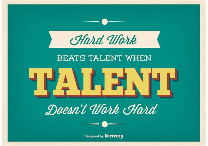 复古风格印刷海报