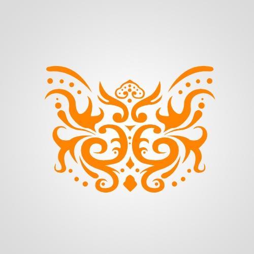 photoshop&nbsp;自定义古花纹图形