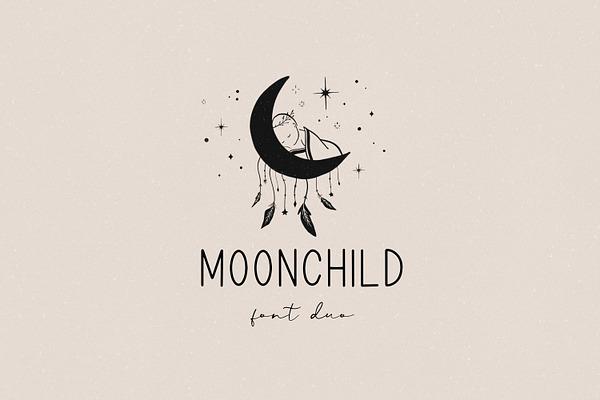Moonchild font duo