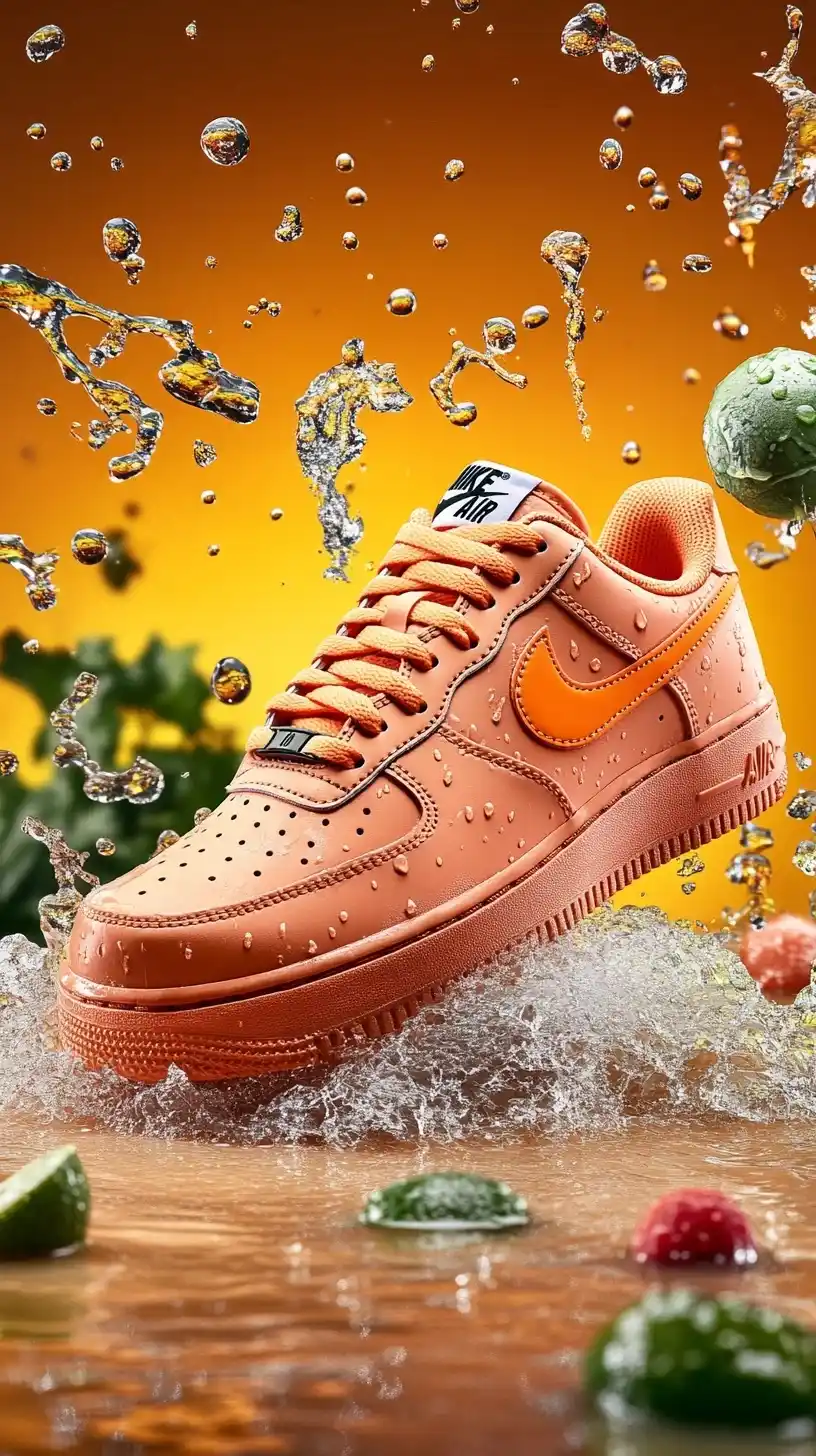 Nike Sneaker Promotional Photo Midjourney提示词