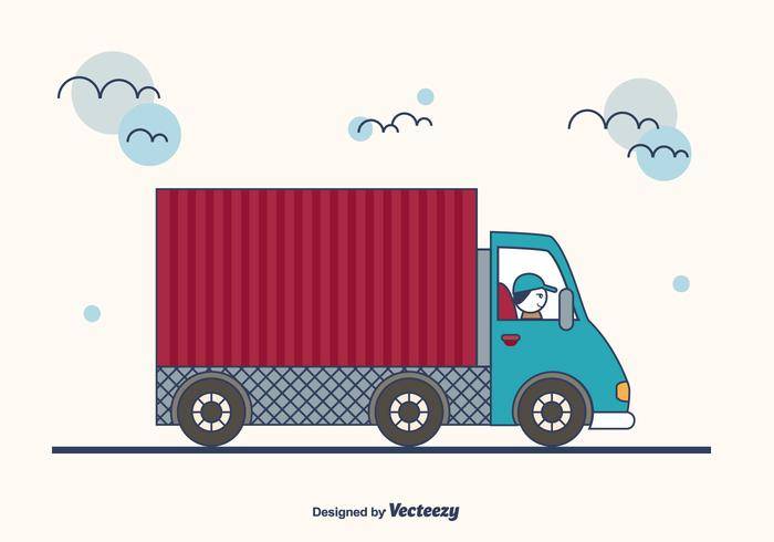 卡通Camion背景