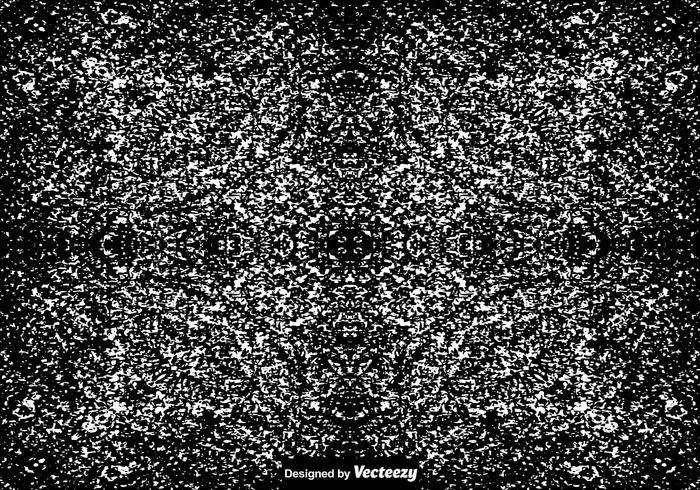 垃圾覆盖纹理 - 矢量
