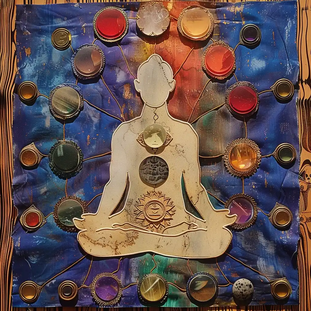 Ethereal Chakra Icons Midjourney提示词
