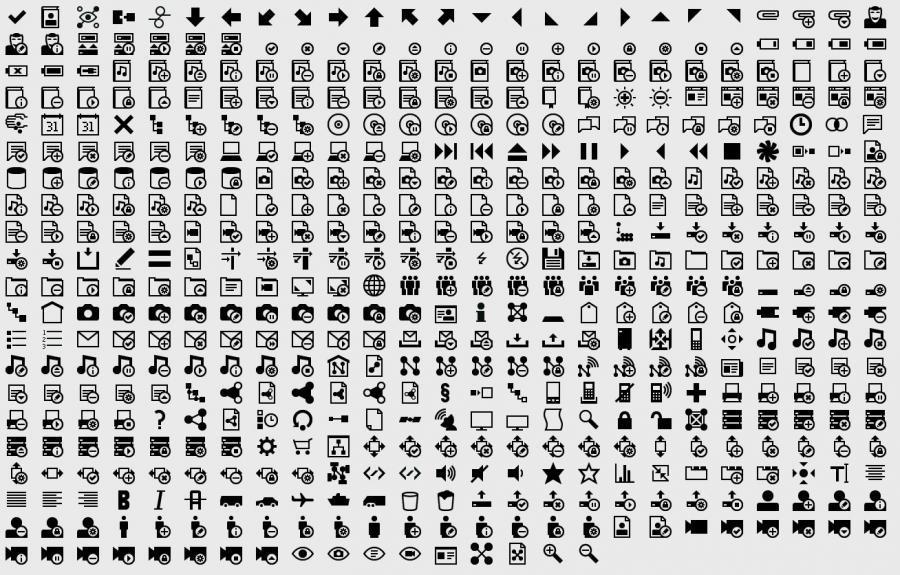 picol prerele 黑色简约图标