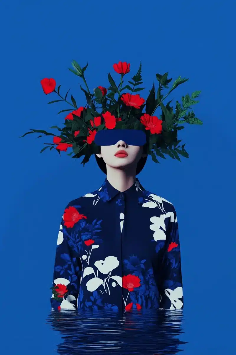 Hyper-Realistic Plant Woman Midjourney提示词