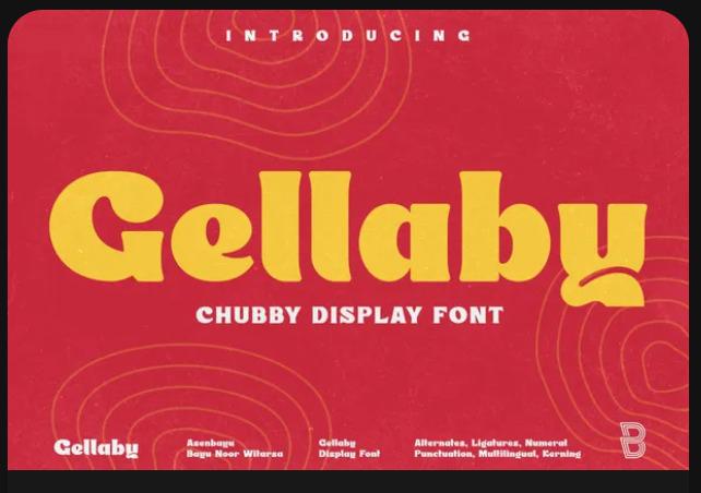 Gellaby Font
