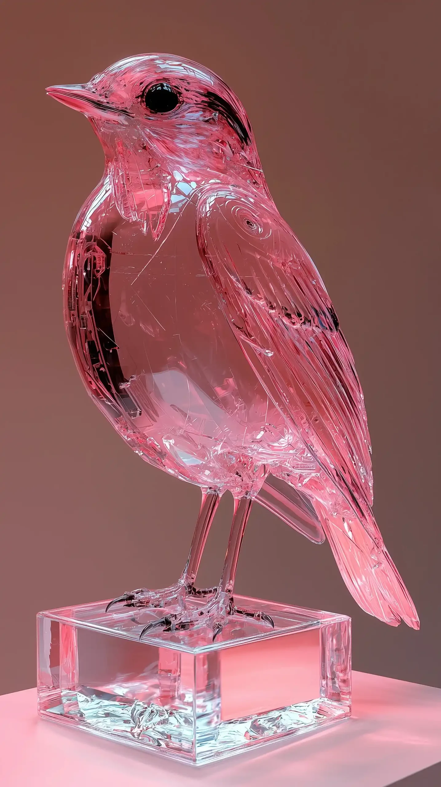 Photorealistic Mechanical Bird Display Midjourney提示词