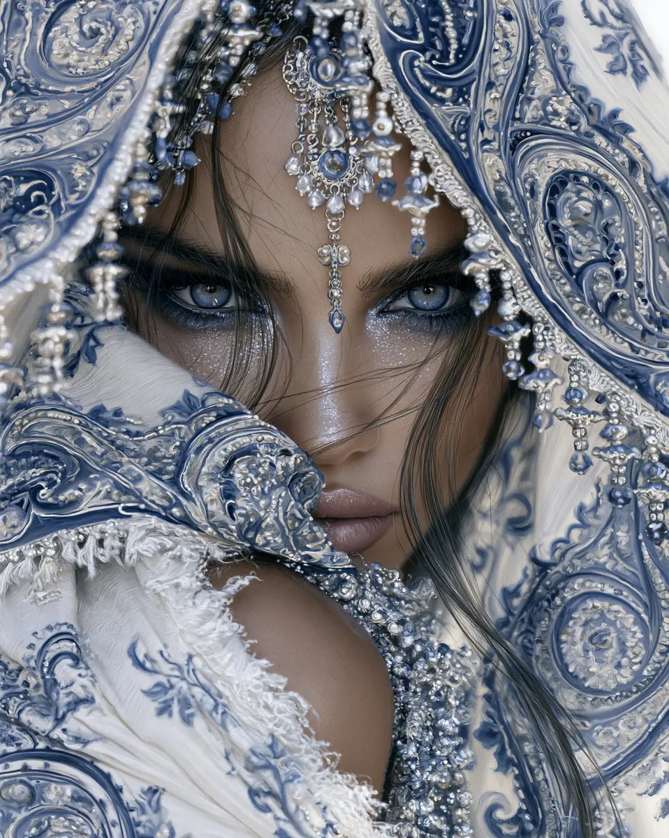 Hyperreal Nomad In Patterns Midjourney提示词