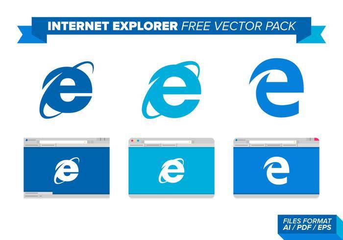 Internet Explorer免费矢量包