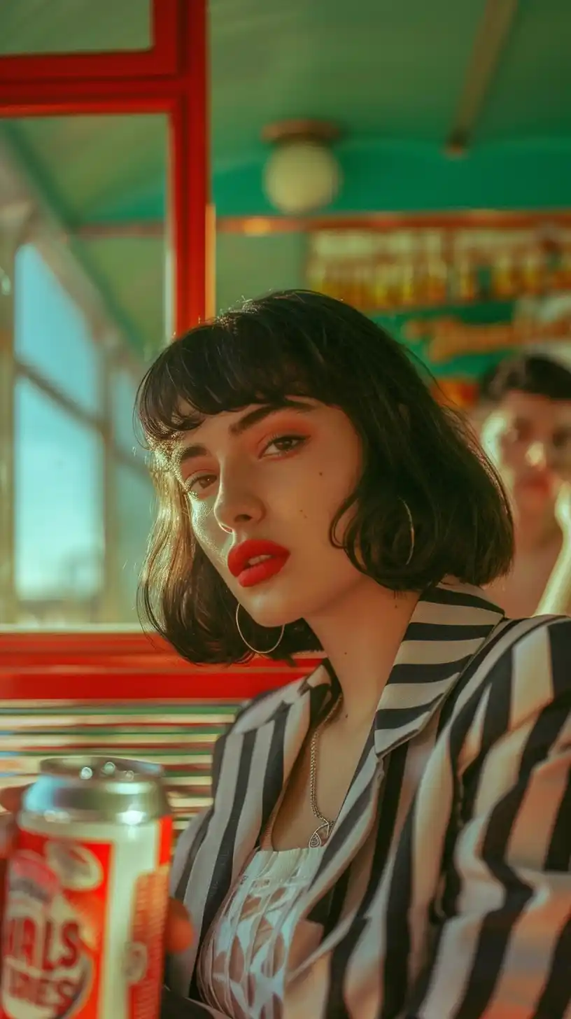 Pulp Diner Can Drinkers Midjourney提示词
