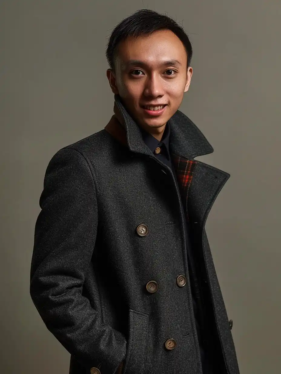 Vogue Style Young Man Midjourney提示词