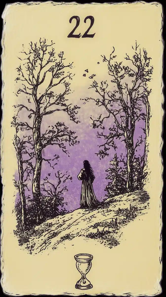 Mystical Tarot Card Design Midjourney提示词