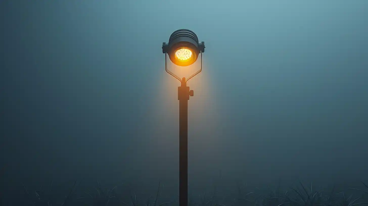 Minimalist Hiking Headlamp Midjourney提示词