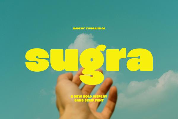 Sugra Bold Display Sans Serif Font