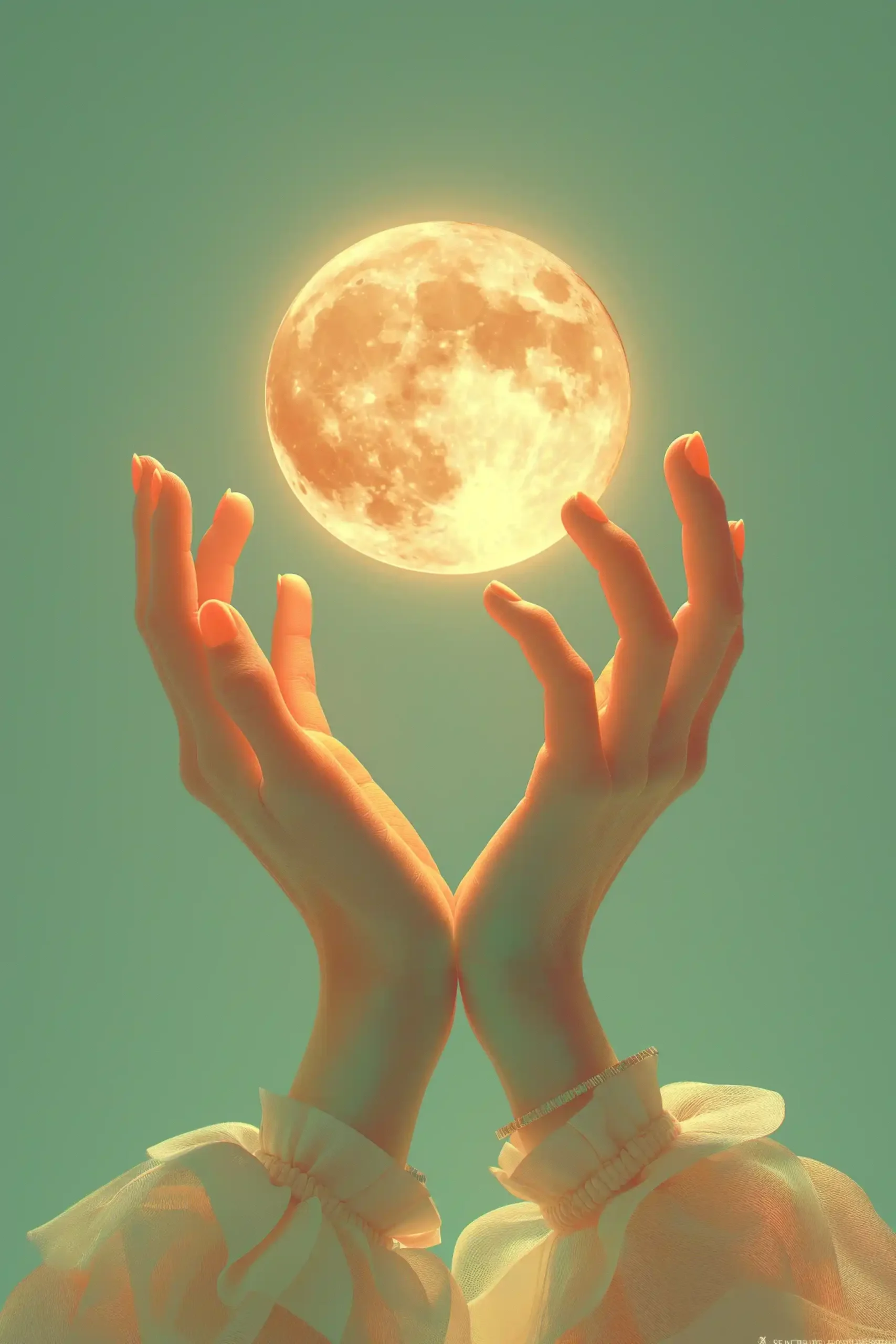 Minimalist Sun Reaching Midjourney提示词