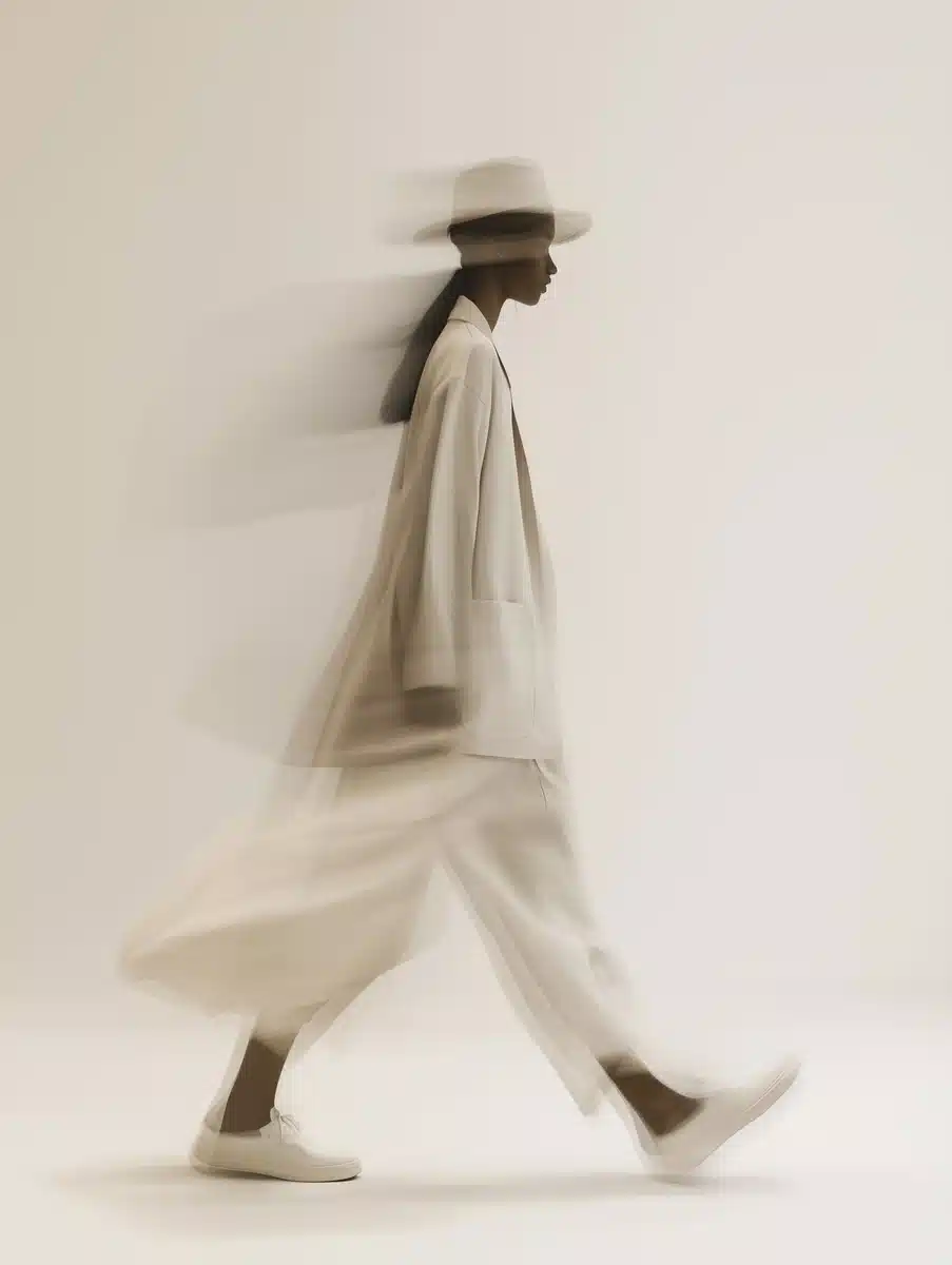 Blurred Minimalist Streetwear Midjourney提示词