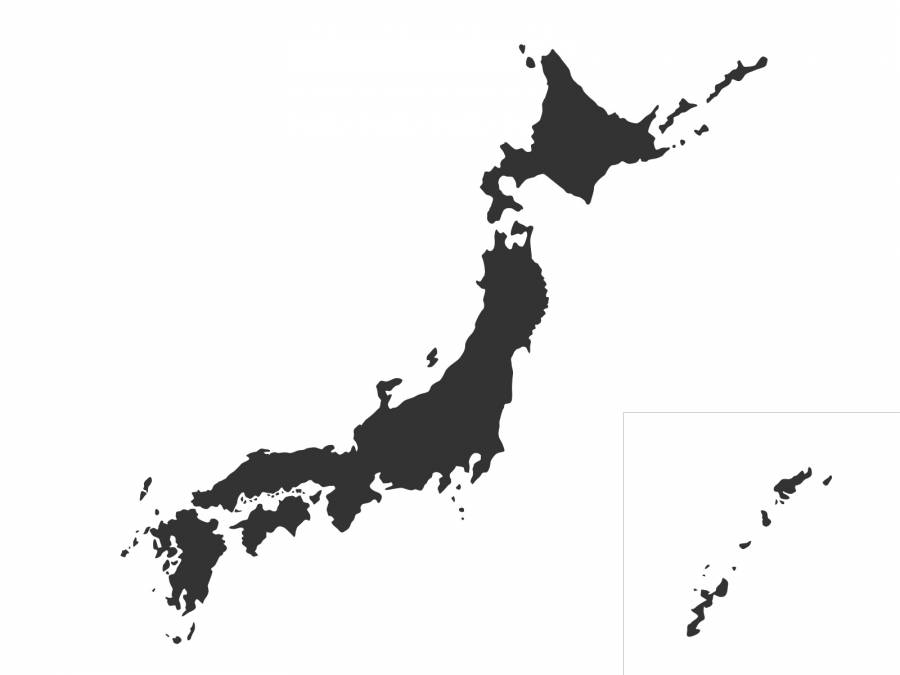 日本地图