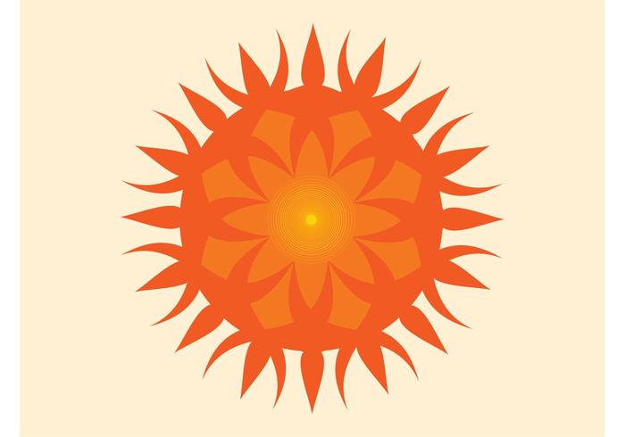 太阳图标矢量