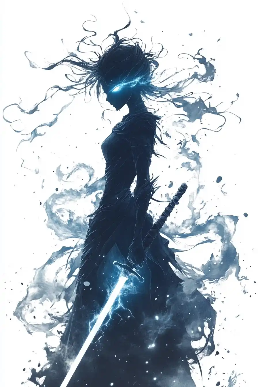 Powerful Anime Character Portrait Midjourney提示词