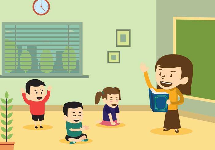 读她的学生例证的自由老师书