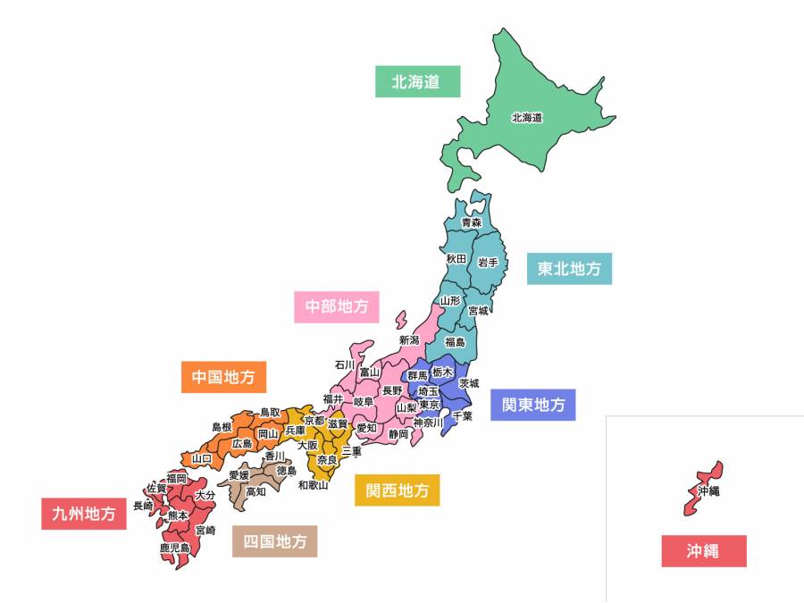 日本地图03