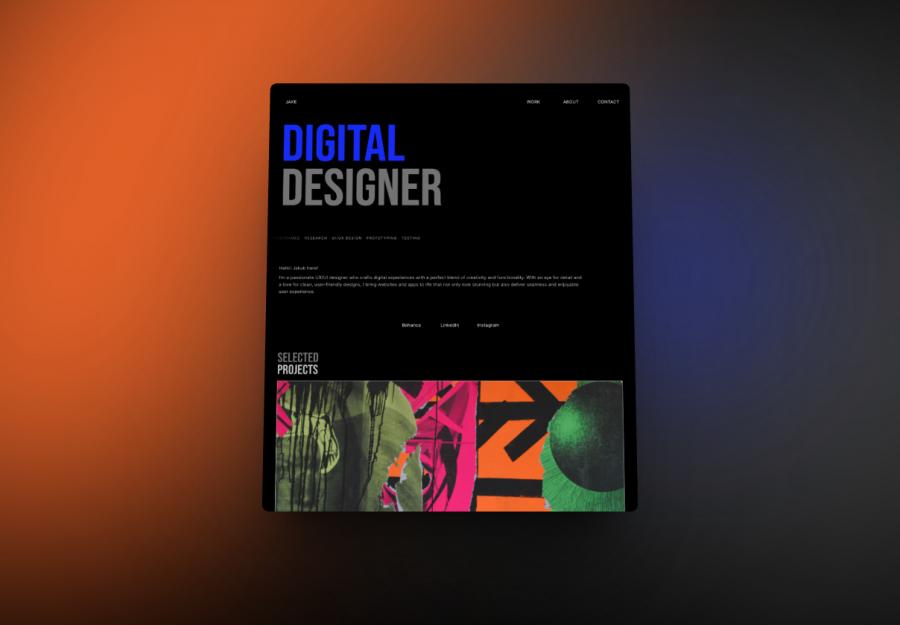 高级投资组合框架模板 StudioDesigner- Premium Portfolio Framer Template