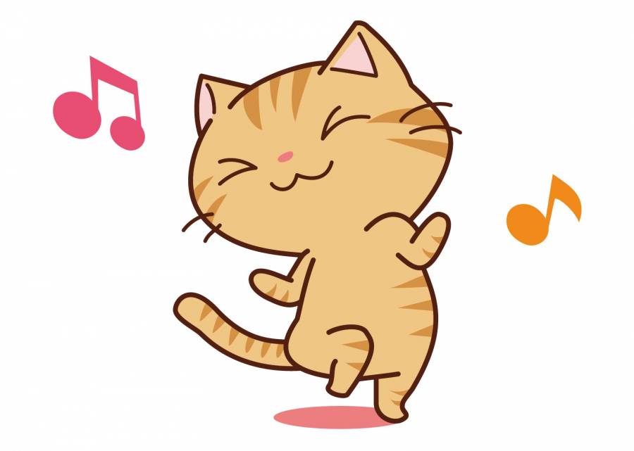 跳舞茶老虎猫