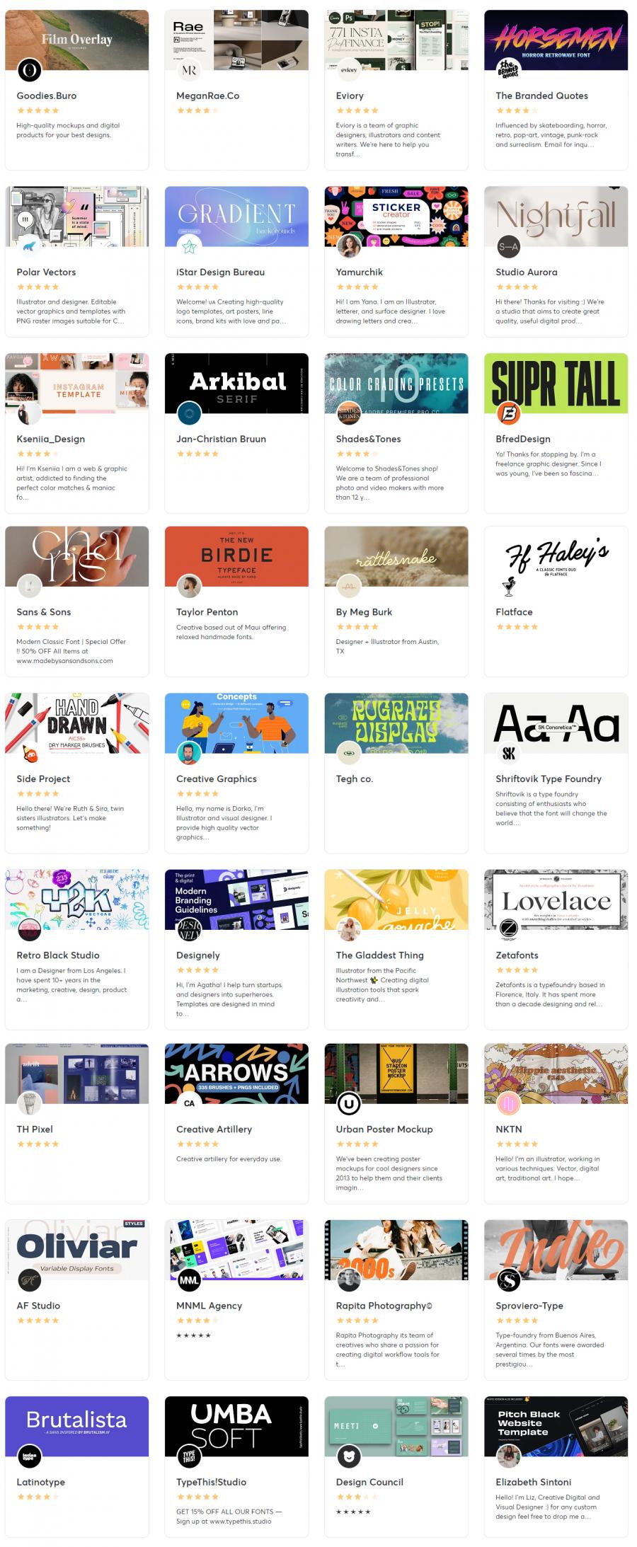 2022年的12月creativemarket.com网站分享价值高达 1000 美元的素材资源打包下载