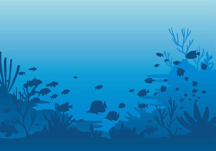 海底免费矢量