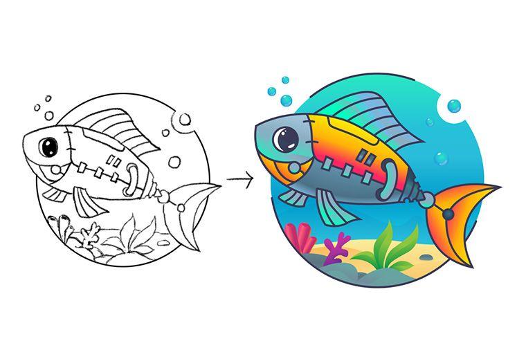 Free Robotic Fish（机器小鱼）
