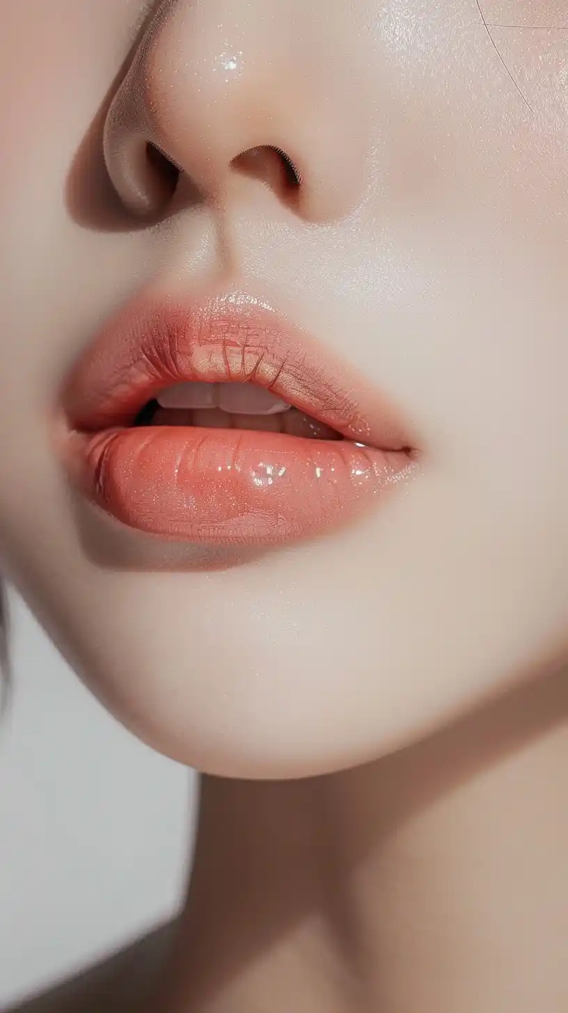 Clean Lip Gloss Advertisement Midjourney提示词