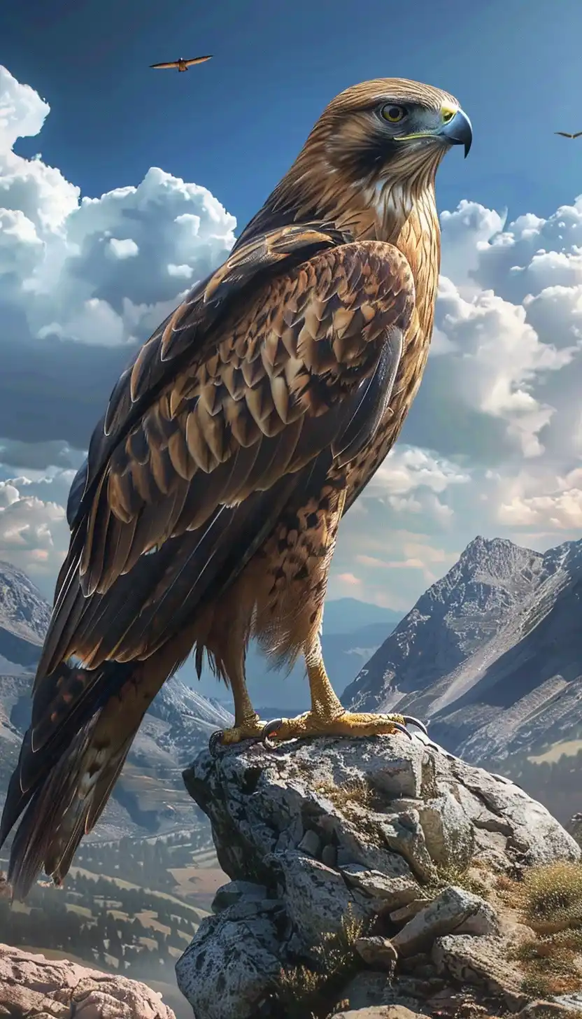 Realistic Eagle in AR Midjourney提示词