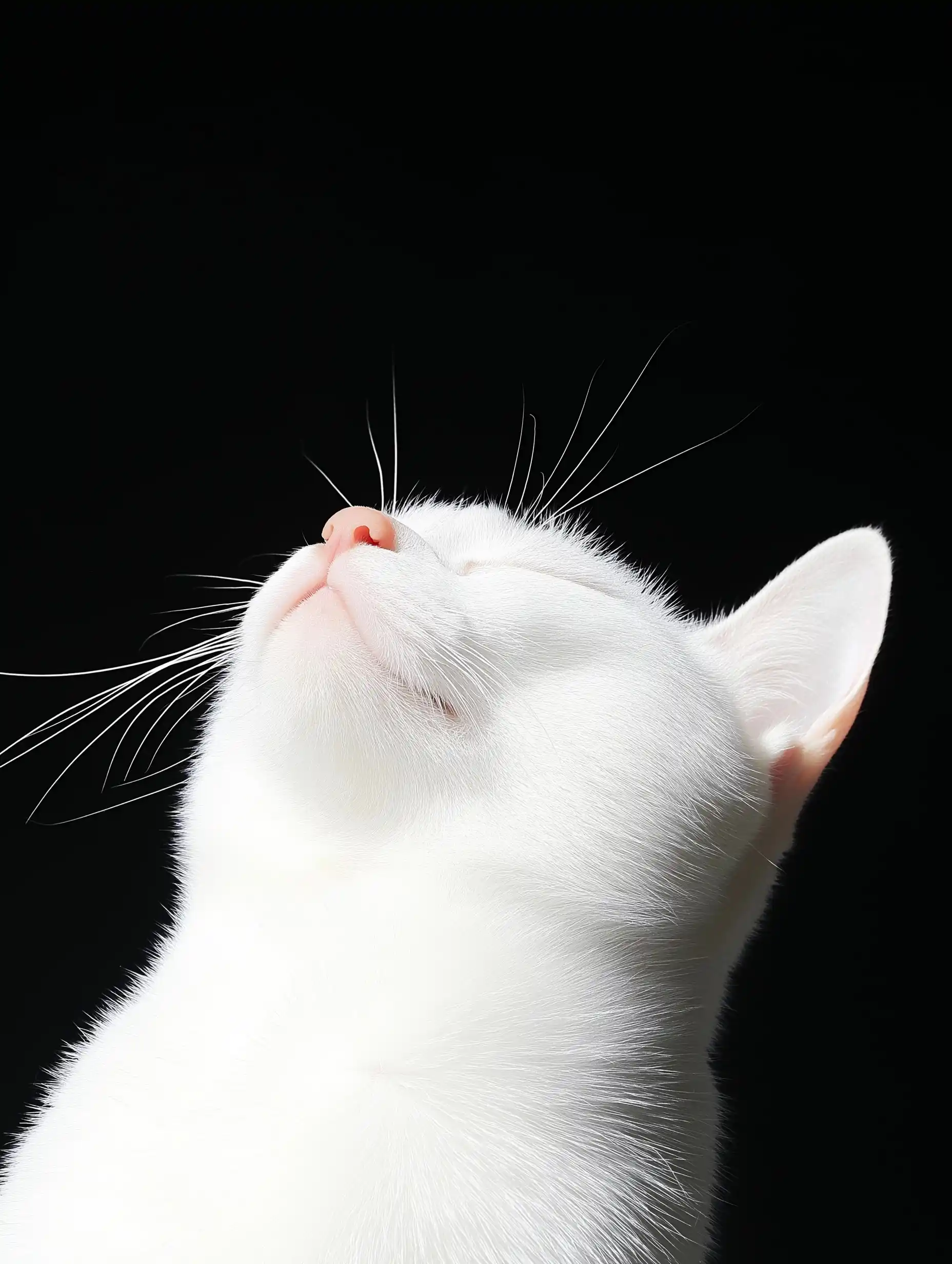 Shadowed Cat in Flash Midjourney提示词
