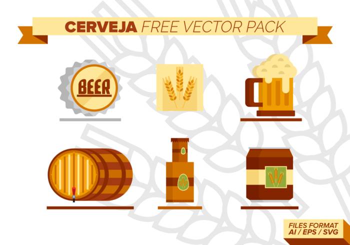 Cerveja免费矢量包