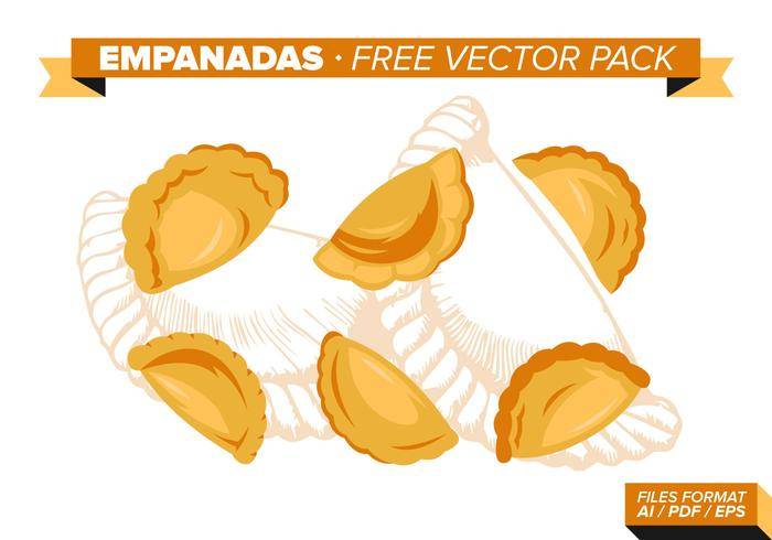 Empanadas免费矢量包