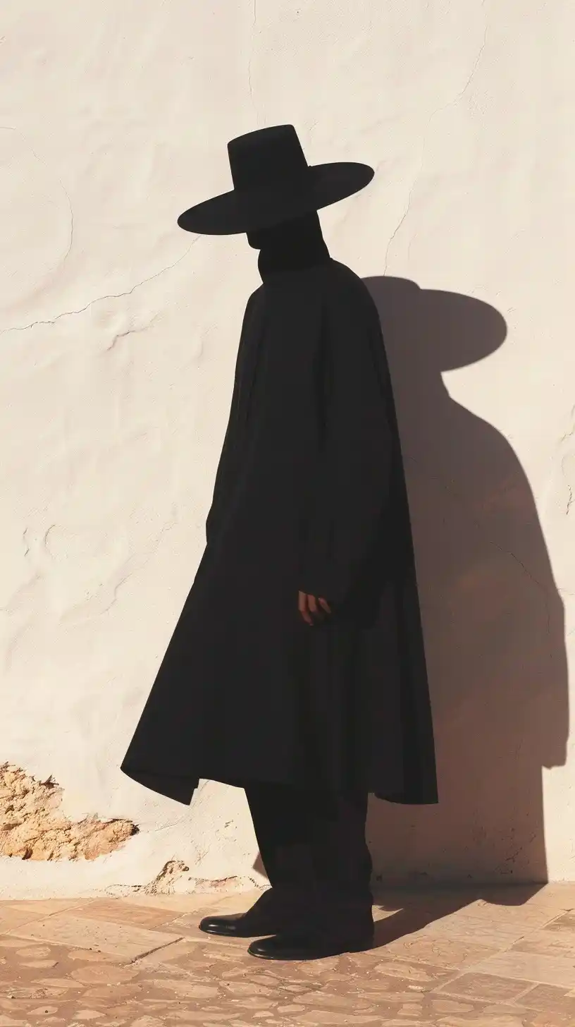 Minimalistic Mexican Fashion Portrait Midjourney 提示词生成效果