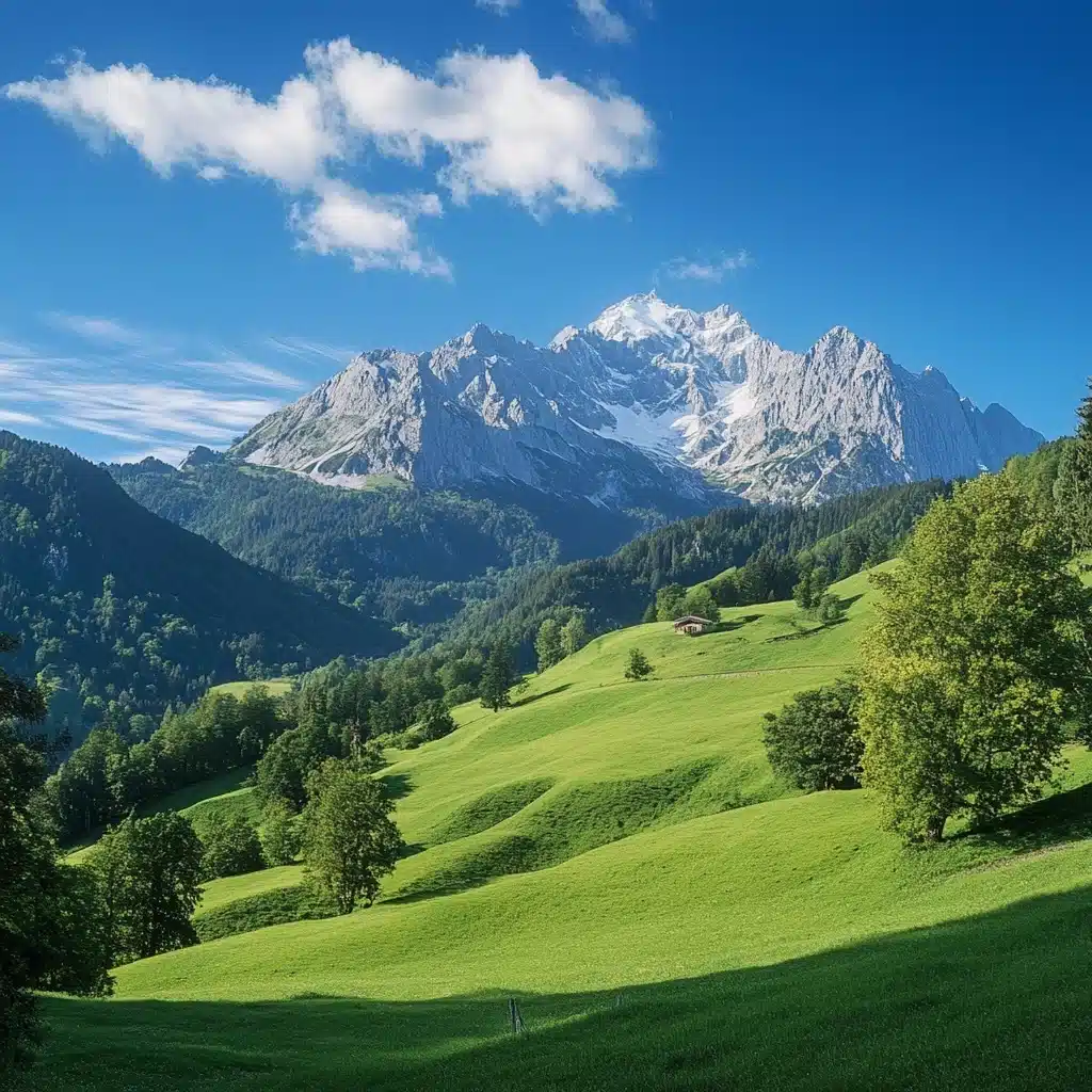Watzmann Mountain in Photo-Style Midjourney提示词