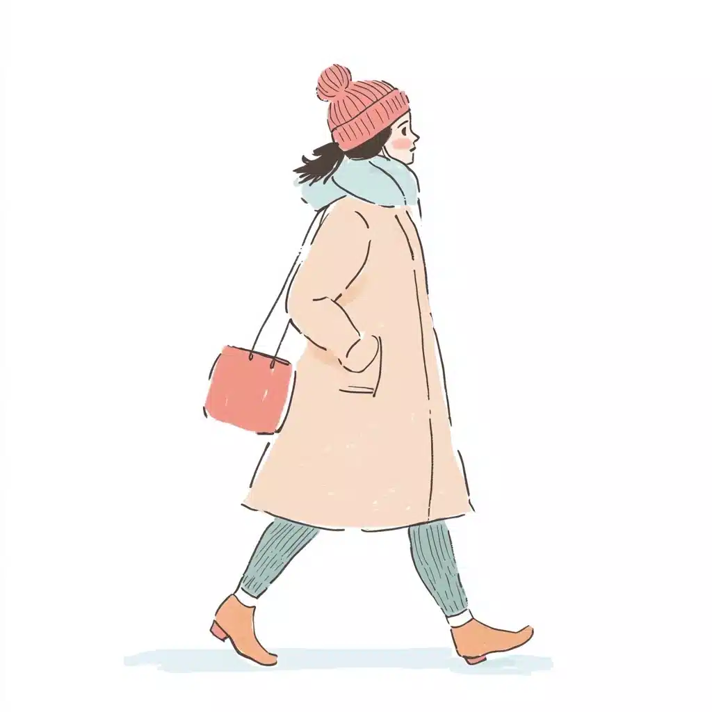 Pastel Woman in Clip Art Midjourney提示词