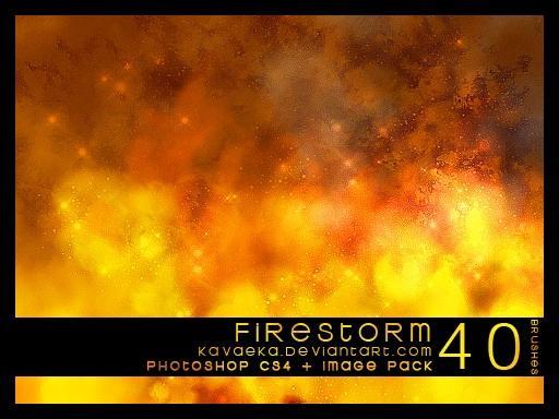 高清晰浓烟烈火PS笔刷（附PNG详细效果图）