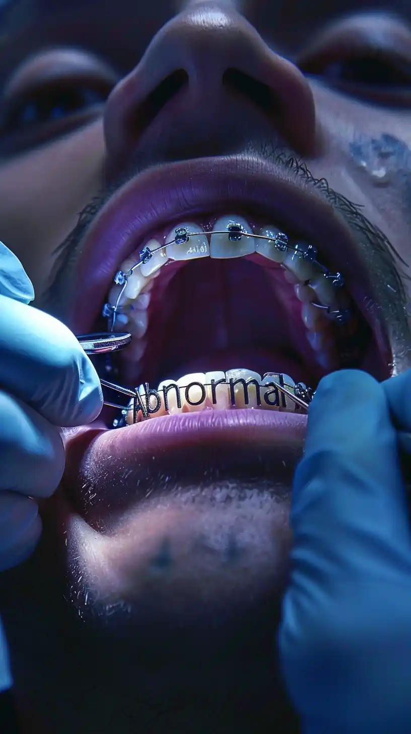 Realistic Braces Close-Up Midjourney 提示词生成效果