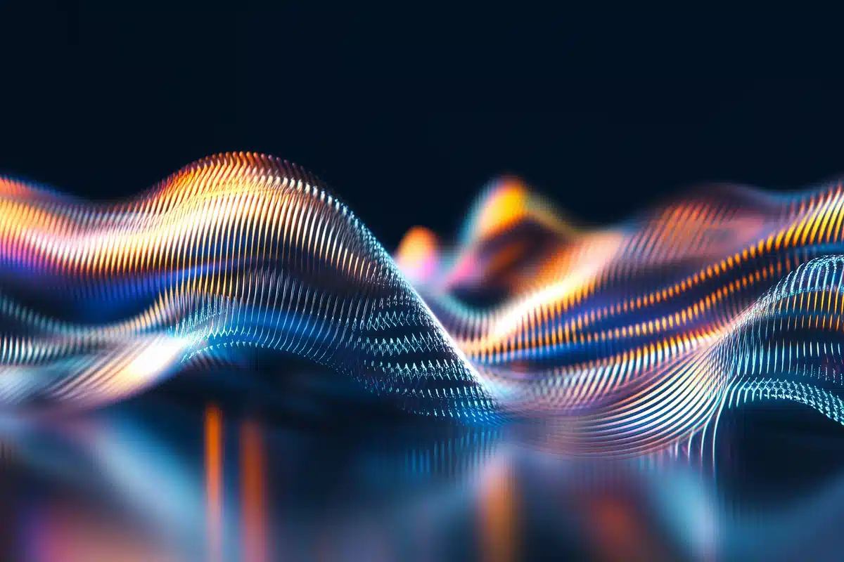 Abstract Motion Music Background Midjourney提示词